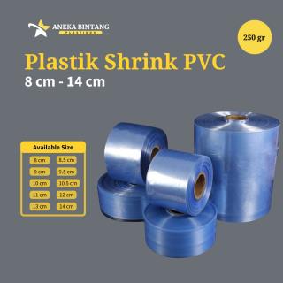 Plastik Shrink PVC (8 cm s/d 14 cm) 250gr