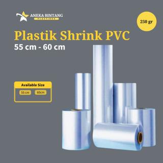 Plastik Shrink PVC (55 cm s/d 60 cm) 250gr